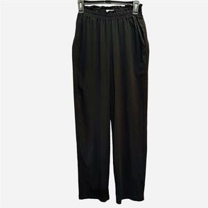 Diarrablu Leer Palazzo Black Pull On Pants Size XS
High waisted